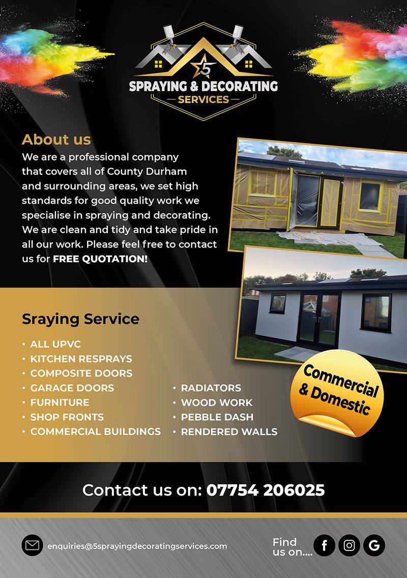 5 Star Spraying & Decorating